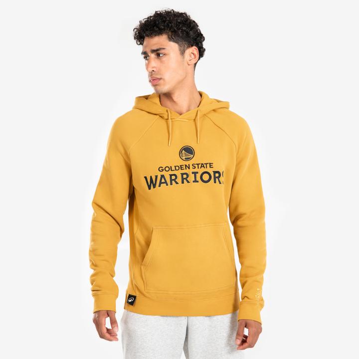 Produktbild Tarmak Damen/Herren Sweatshirt mit Kapuze Golden State Warriors - Hoodie 900 NBA gelb (M)