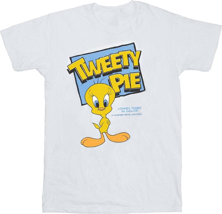 Actual product image Looney Tunes Girls Tweety Pie Cotton T-Shirt (116)