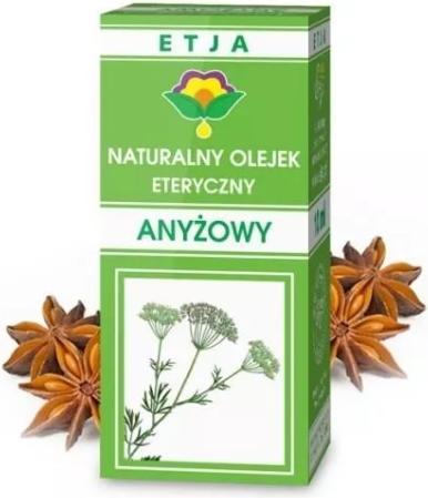Produktbild Etja Natural Anise Essential Oil 10Ml (10 x, 160 l)