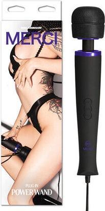 Produktbild All Stars Power Wand - Ultra-Powerful Silicone Wand Massager - Black