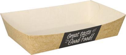 Actual product image Papstar French fries trays "pure" "Good Food" extra large (50 x)