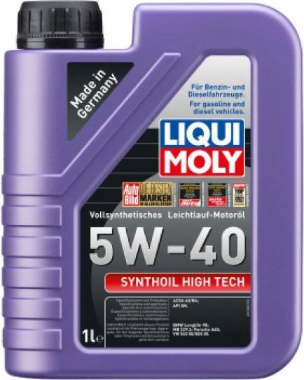 Actual product image Liqui Moly Synthoil High Tech 5W-40 (1 l)