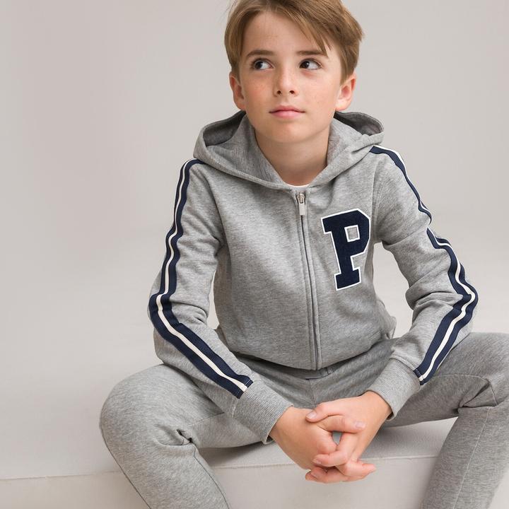 Produktbild La Redoute Collections Jogginganzug mit Kapuzensweatshirt & Hose (104)
