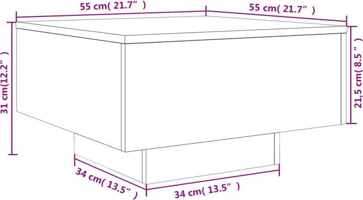 Image du produit VidaXL Jasko (55 x 55 x 31 cm)