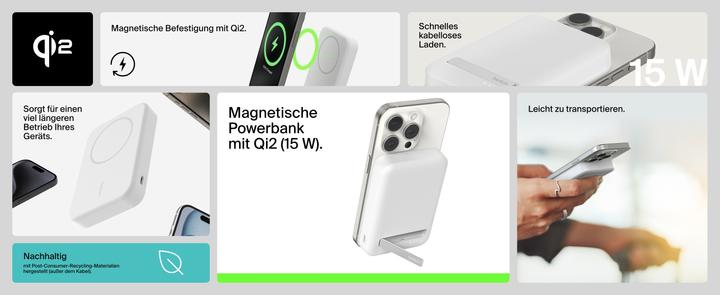 Actual product image Belkin BoostCharge Pro (8000 mAh, 20 W, 30.80 Wh)