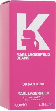 Actual product image Karl Lagerfeld Jeans Urban Pink Eau De Perfume Spray 100ml (Eau de parfum, 100 ml)
