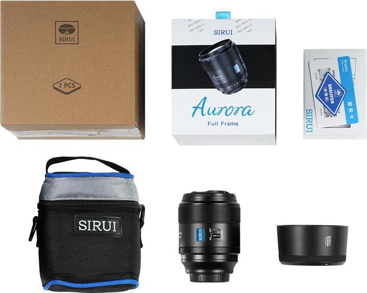 Immagine prodotto Sirui Serie Aurora 85mm F1.4 con attacco Nikon-Z (Nikon Z, Full-frame)