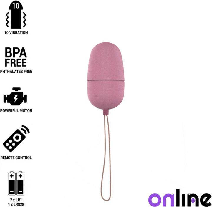 Image du produit Online Remote Control Vibrating Egg M - Rose