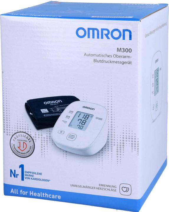 Produktbild Hermès OMRON M300 OBERARM BMG (Blutdruckmessgerät Oberarm)