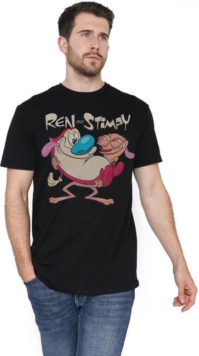 Immagine prodotto Ren & Stimpy Two Of A Kind Maglietta Uomo (XL)