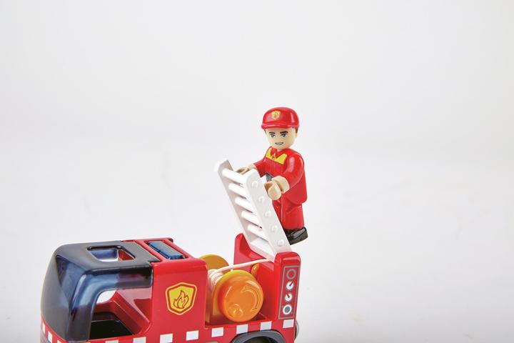 Image du produit Hape Véhicule de pompiers avec sirène