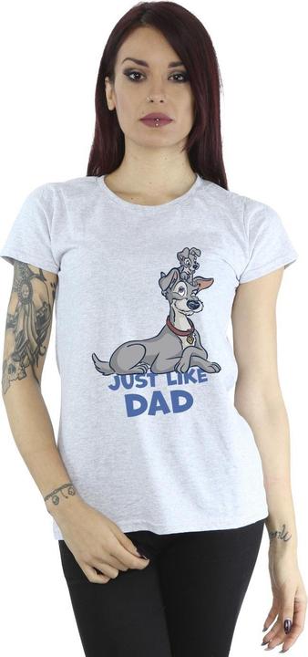 Immagine prodotto Disney Lady And The Tramp Just Like Dad Maglietta Donna (XXL)