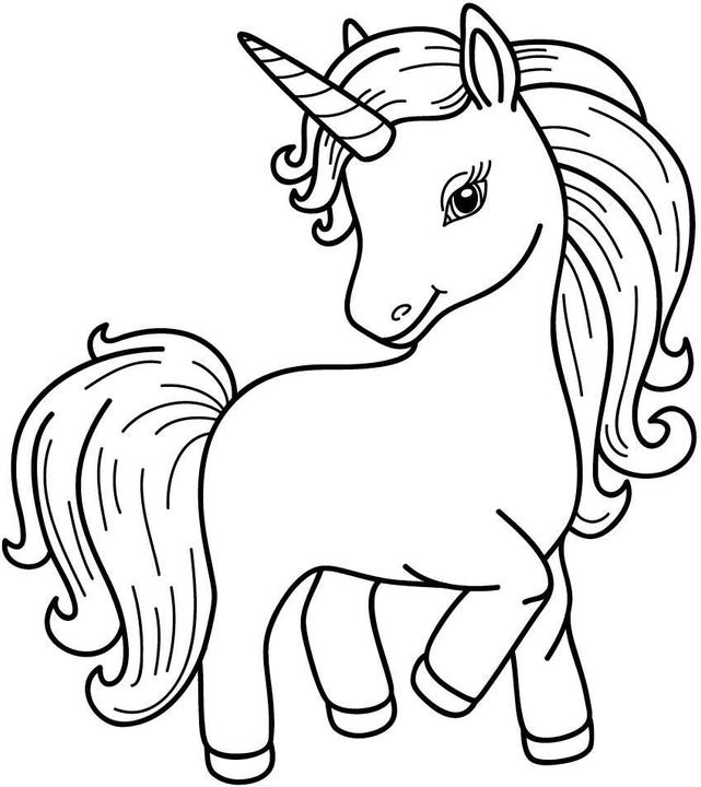 Image du produit Mon bloc de coloriage licorne
