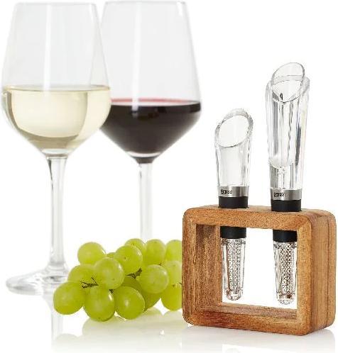 Produktbild AdHoc Weinausgiesser Vine 2-teilig, Braun (Weinausgiesser)
