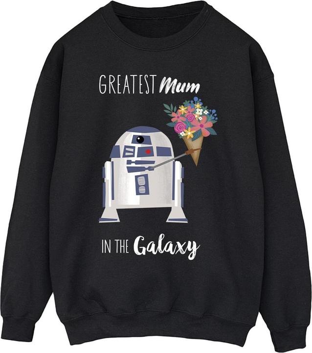 Actual product image Star Wars Mens R2D2 Greatest Mum Sweatshirt (XXL)