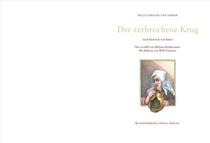 Actual product image Der zerbrochene Krug (German, Barbara Kindermann, 2011)