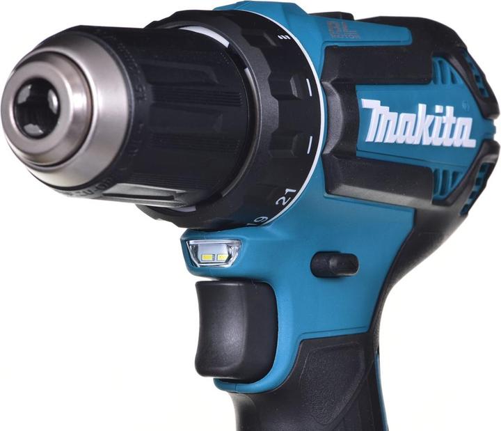 Actual product image Makita Screwdriver-drill DDF485RF3J 18V 50Nm 3x3,0Ah MAKPAC (Rechargeable battery operated)