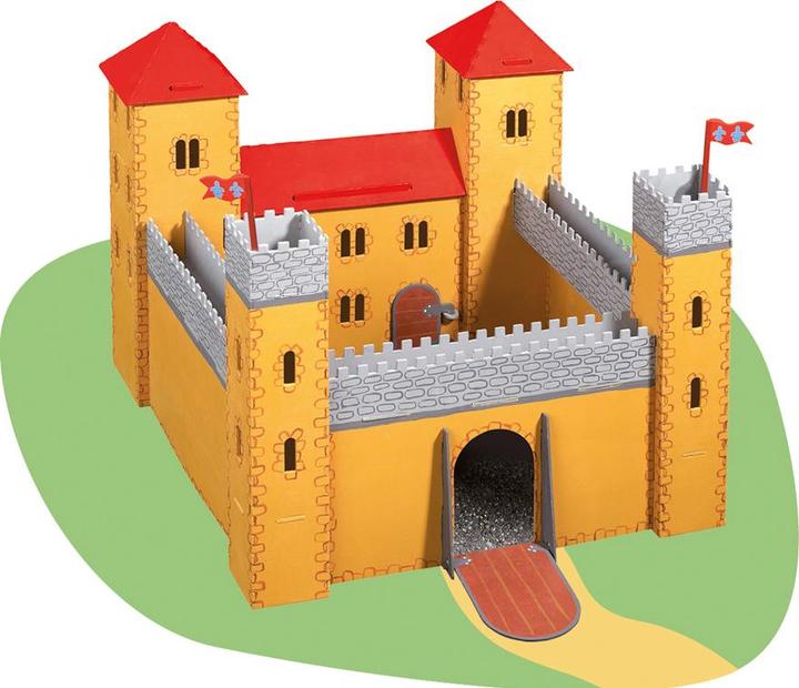Actual product image Donau Wooden building kit knight's castle