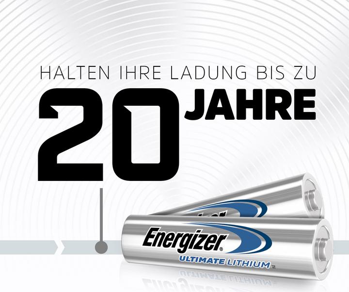 Actual product image Energizer Ultimate Lithium Micro (10 pcs., AAA, 1250 mAh)