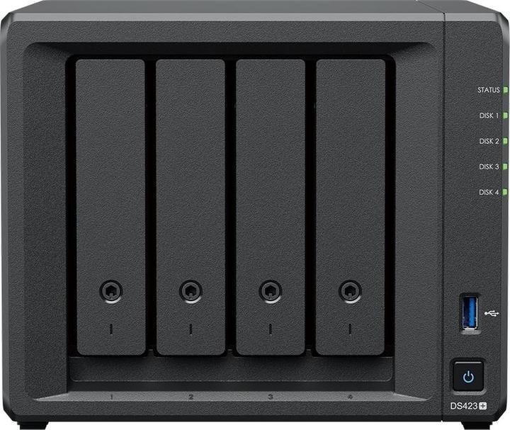 Synology Synologie DS423+ Rot 8TB (4x 2TB) (DS423+) (4 x 2 TB)