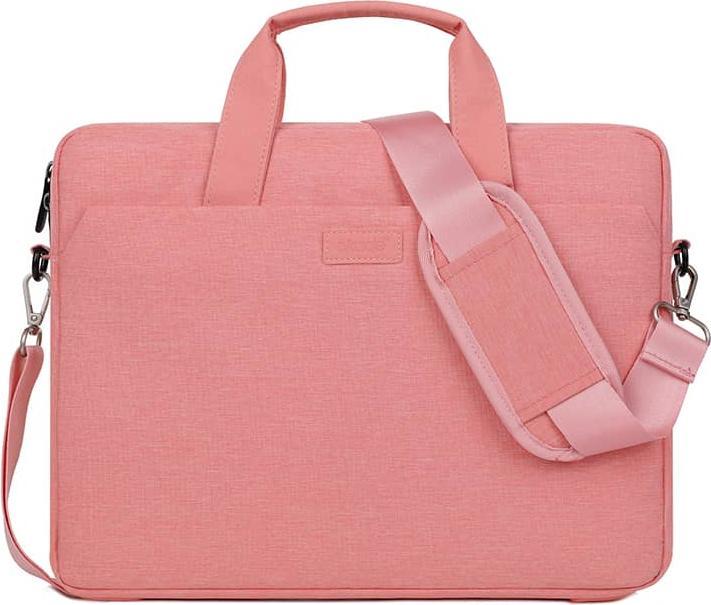 Actual product image Okade MacBook / Laptop bag, 13.3-14 inch, T64, Pink (14")