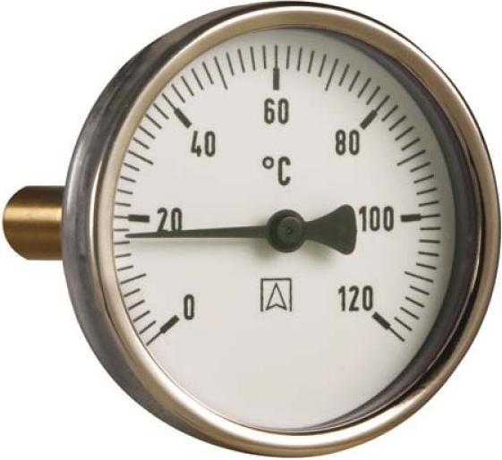 Immagine prodotto Afriso Termometro bimetallico. BiTh 80 ST Ax. 0/120 degC, 40mm, alloggiamento-d= 80mm