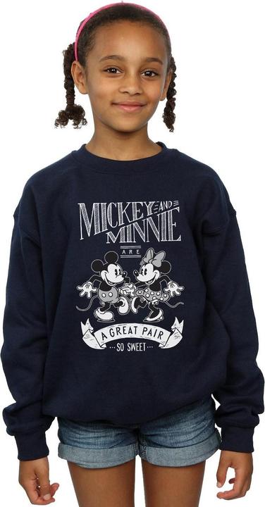 Immagine prodotto Disney Mickey And Minnie Mouse Great Pair Felpa Ragazze (152, 158)