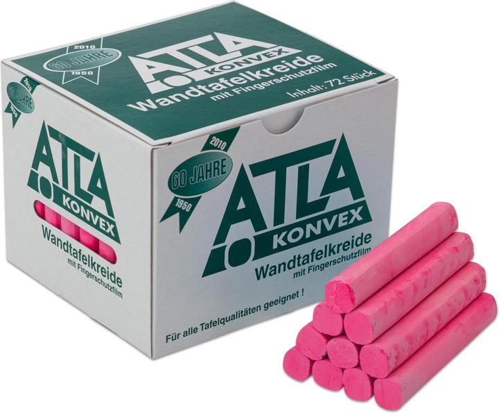 Immagine prodotto Atla Cartone con 72 gessetti, arrotondati (Multicolore, 72 x)