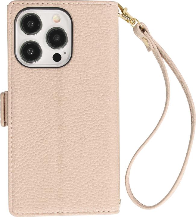 Produktbild PhoneLook Hülle Flip Wallet aus veganem Leder mit Brieftasche und Magnetverschluss (Apple iPhone 15 Pro)