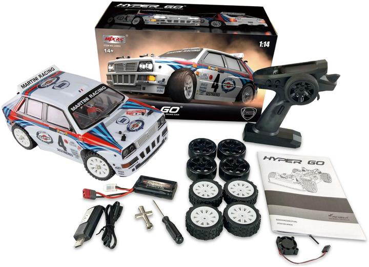 Image du produit Amewi Rally Hyper Go Lancia Delta HF Integrale (RTR Prêt à fonctionner)
