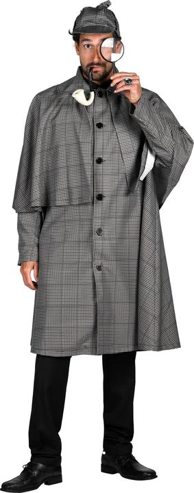 Produktbild Thetru Herren Sherlock Holmes Mantel und Hut (L)