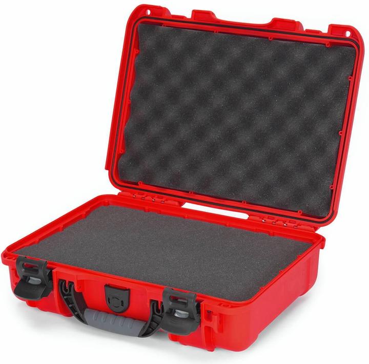 Nanuk Custodia di plastica 910 - con schiuma rossa (Borsa a tracolla per fotocamera, 8.20 l)