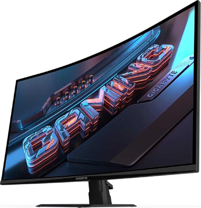 Produktbild Gigabyte Dis 32 GBT GS32QCA QHD 180Hz IPS Curved (2560 x 1440 Pixel, 31.50")