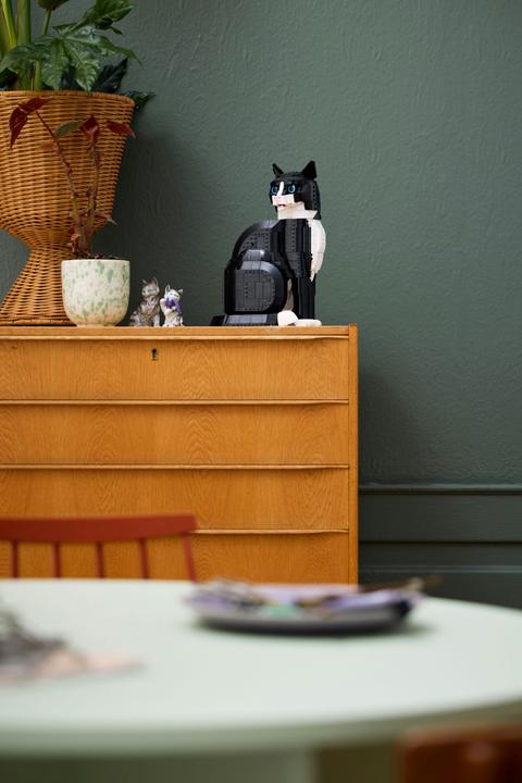 Produktbild LEGO Schwarz-weisse Katze (21349, LEGO Seltene Sets, LEGO Ideas)