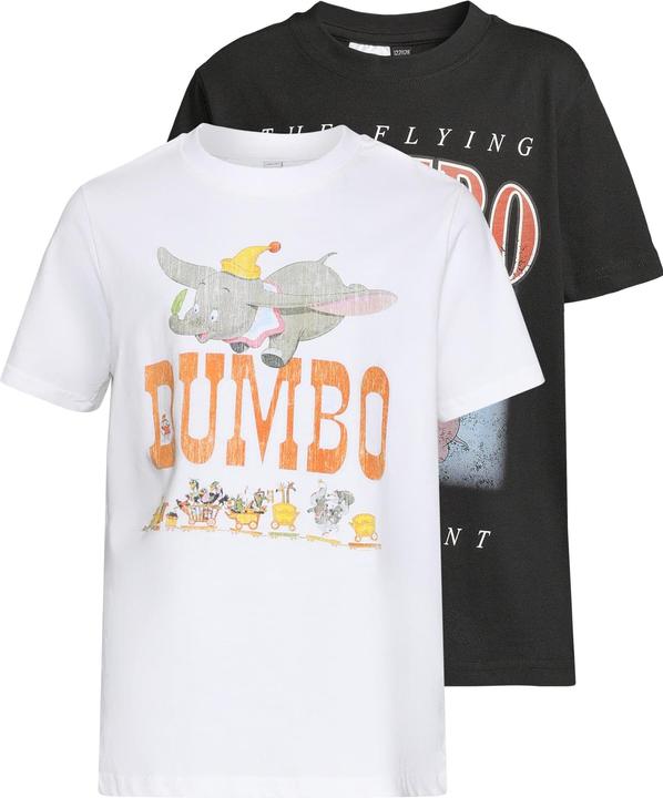 Produktbild Mister Tee MisterTee T-Shirt 2 Pack - kurzarm - Dumbo - 184593 (122)