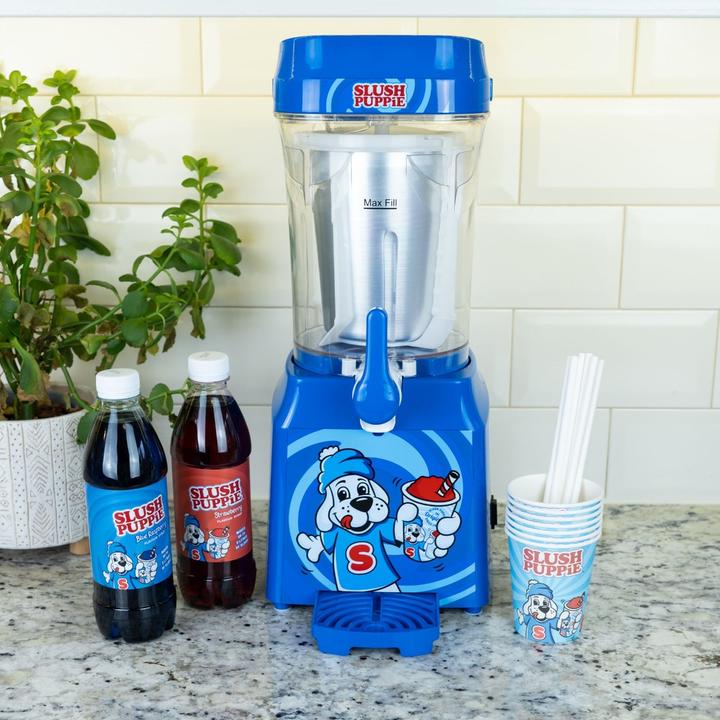 Image du produit Fizz Sorbetière SlushPuppie slush ice 1 litre bleu avec robinet