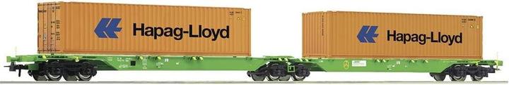Actual product image Roco 77370 H0 SETG Salzburger Eisenbahn Transport Logistik (SETG) double container wagon (Track H0)