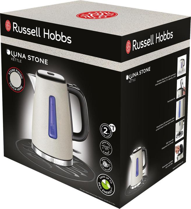 Immagine prodotto Russell Hobbs Bollitore Luna Stone 1,7 l, grigio pietra (1.70 l)