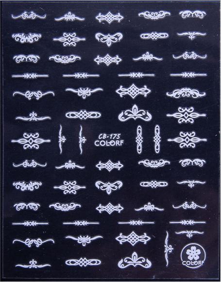 Actual product image Nagellack24 Nail Art Sticker Self Adhesive