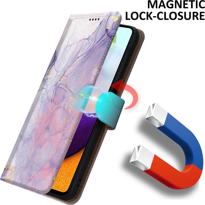Actual product image Cadorabo Book cover with print (Samsung Galaxy A52, Samsung Galaxy A52 5G, Samsung Galaxy A52s 5G)