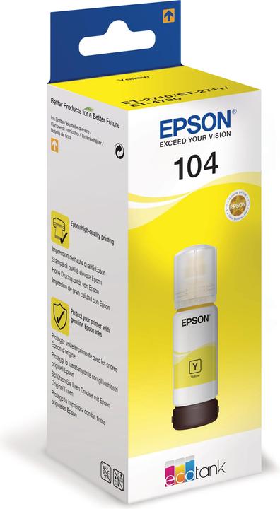 Image du produit Epson 104 (Y)