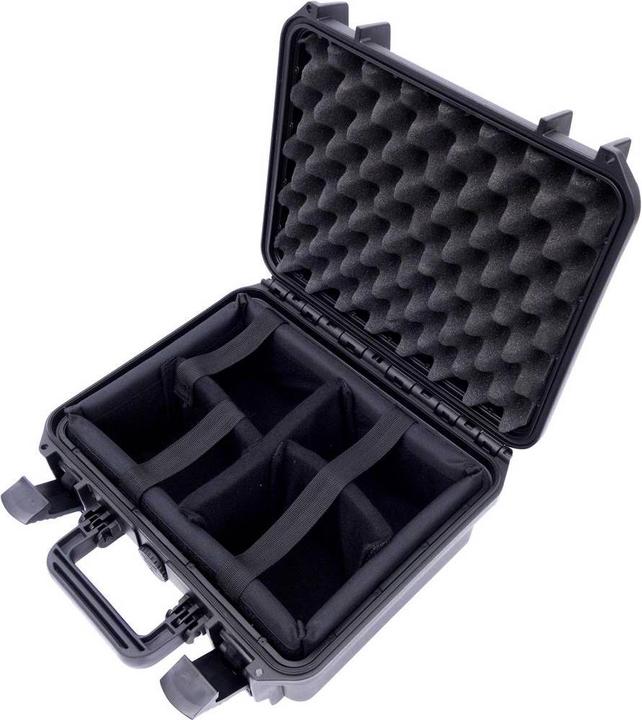 Produktbild Max Products Werkzeugkoffer unbestückt Wasserdichter Koffer mit Kammereinlage (1 Teile)