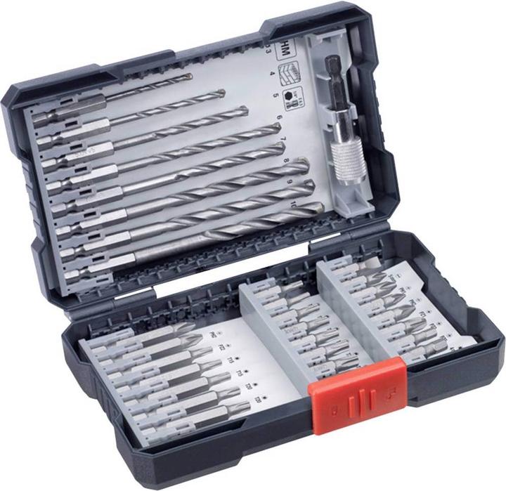 Produktbild kwb Bohrer und BIT BOHRERBOX 33 TLG. L BOX (3mm → 10mm)