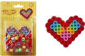 Image du produit Hama Set de perles à repasser Maxi - Coeur, 100 pcs.