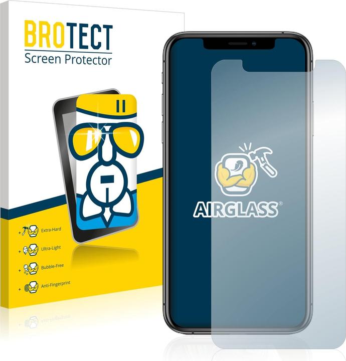 Image du produit BROTECT AirGlass Verre (1 pièce(s), Apple iPhone XS)