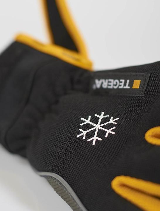 Immagine prodotto Tegera Ejendals 9122, Guanti da officina, Nero, Grigio, Giallo, Adulto, Adulto, Antigraffio, Nylon (11)