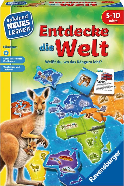 Actual product image Ravensburger Explore the world (German)