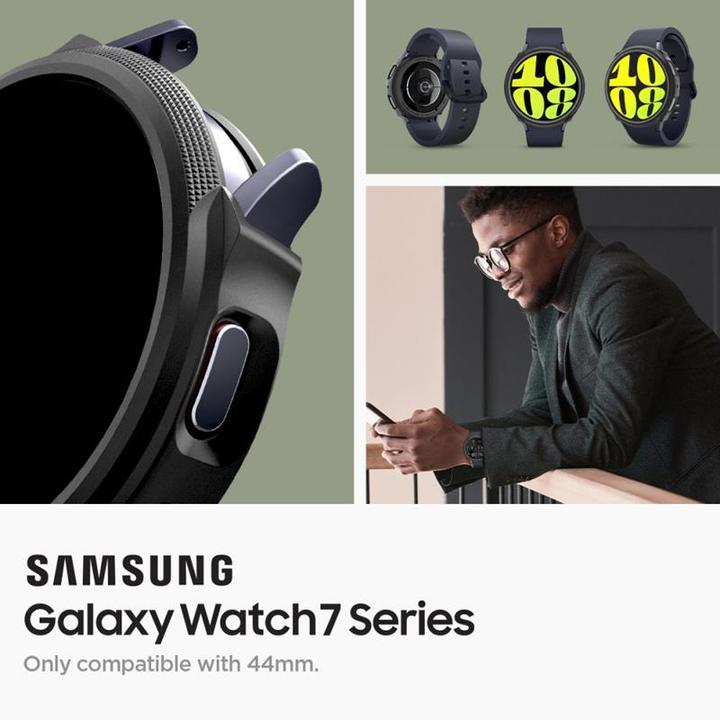 Produktbild Spigen Liquid Air Samsung Galaxy Watch 7 44 mm czarny/matte black ACS07900
