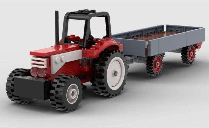 Produktbild Kiddicraft Grosser Schlepper mit Anhänger