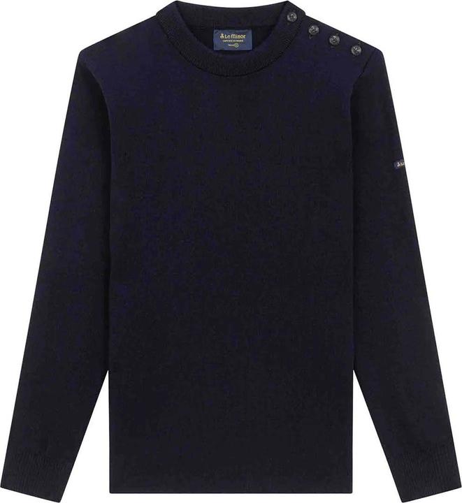 Produktbild Le Minor Pullover aus Merinowolle mit Rundhalsausschnitt (S)